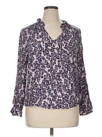 Nic + Zoe 3/4 Sleeve Blouse (view 1)