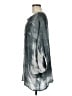 bryn WALKER 100% Viscose Gray Poncho Size M - photo 5
