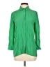 Tibi Green 3/4 Sleeve Button-Down Shirt Size 2 - photo 1