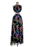 Forever 21 100% Polyester Tropical Black Cocktail Dress Size M - photo 1