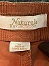 Natural Reflections Solid Brown Shorts Size M - photo 3
