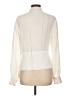 Reiss 100% Viscose Ivory Long Sleeve Blouse Size 10 - photo 2
