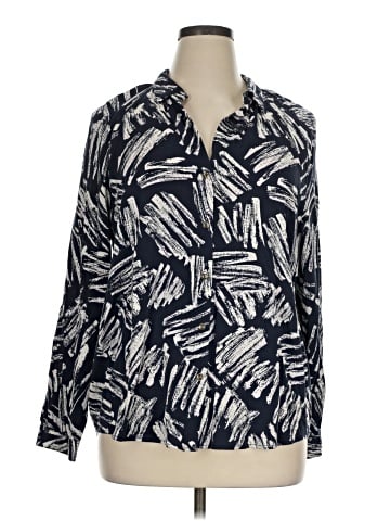 Nic + Zoe Long Sleeve Blouse (view 1)