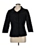 Sandra Darren 100% Polyester Black Jacket Size 8 - photo 1