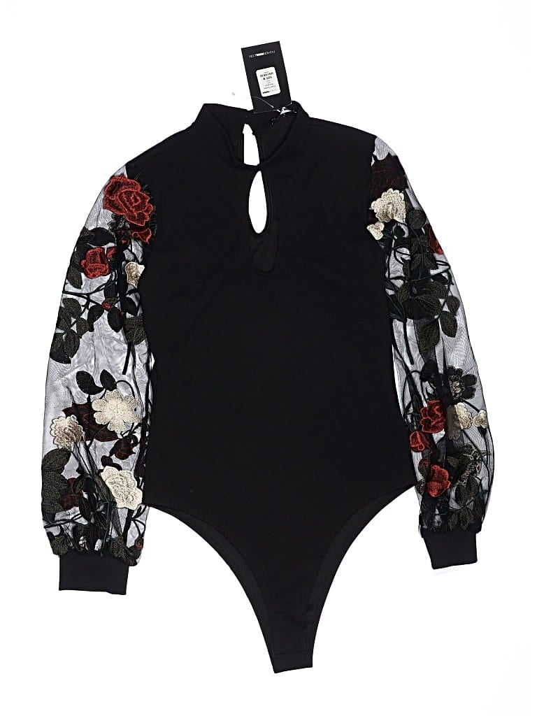 Fashion Nova Bodysuit In Black