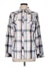 Ariat 100% Cotton Plaid Silver Long Sleeve Button-Down Shirt Size L - photo 1