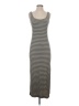 Unbranded Stripes Gray Casual Dress Size S (estimated) - photo 1