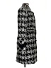 Donna Degnan Houndstooth Gray Coat Size 6 - photo 4