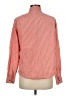 J.Crew 100% Cotton Stripes Orange Long Sleeve Button-Down Shirt Size M - photo 2