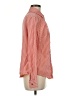 J.Crew 100% Cotton Stripes Orange Long Sleeve Button-Down Shirt Size M - photo 4