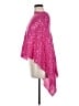 Minnie Rose 100% Cotton Pink Poncho One size - photo 5