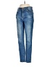 Current/Elliott 100% Cotton Hearts Blue Jeans Size XS (0) - photo 1