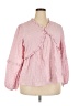 Ellos Pink 3/4 Sleeve Blouse Size 18 - photo 1