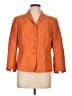 Akris Punto 100% Silk Orange Silk Blazer Size 12 - photo 1