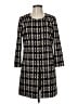 Alfani Color Block Plaid Tan Black Coat Size M (petite) - photo 1