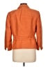 Akris Punto 100% Silk Orange Silk Blazer Size 12 - photo 2