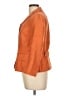Akris Punto 100% Silk Orange Silk Blazer Size 12 - photo 5
