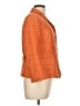Akris Punto 100% Silk Orange Silk Blazer Size 12 - photo 4
