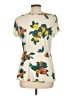ModCloth Ivory Short Sleeve Blouse Size L - photo 2