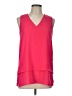 MICHAEL Michael Kors 100% Polyester Pink Sleeveless Blouse Size L - photo 1