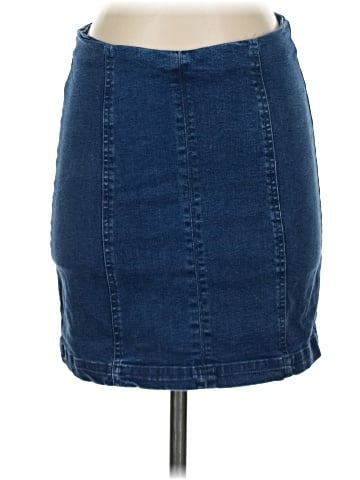 Newbury Kustom Denim Skirt (view 1)