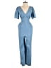 Old Navy Solid Blue Jumpsuit Size M (tall) - photo 1