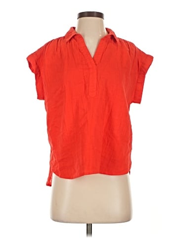 St. John's Bay Short Sleeve Blouse (view 1)