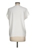 Rachel Zoe 100% Polyester Ivory Short Sleeve Blouse Size M - photo 2