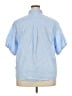 J.Crew Blue Short Sleeve Button-Down Shirt Size 20 - photo 2