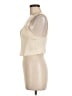 Zara 100% Cotton Ivory Sleeveless Top Size M - photo 5