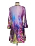 Studio Print Purple Casual Dress Size M - photo 2