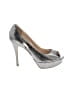 Marc Fisher Silver Heels Size 7 - photo 1