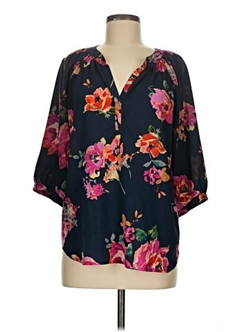 Collective Concepts 3/4 Sleeve Blouse (view 1)