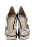 Marc Fisher Silver Heels Size 7 - photo 2