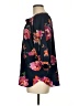 Collective Concepts 100% Polyester Floral Black 3/4 Sleeve Blouse Size M - photo 5