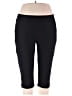 GINASY Solid Black Active Pants Size XL - photo 1