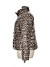 Lands' End 100% Polyester Animal Print Gold Faux Fur Jacket Size XL - photo 5