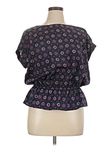 MICHAEL Michael Kors Short Sleeve Blouse (view 1)