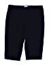 Alfred Dunner Solid Blue Athletic Shorts Size 16 - photo 1