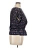 MICHAEL Michael Kors 100% Polyester Purple Short Sleeve Blouse Size XL - photo 4