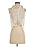 Zara Ivory Sleeveless Blouse Size XS - photo 1