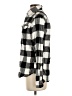 George Checkered-gingham Black Long Sleeve Button-Down Shirt Size S - photo 5