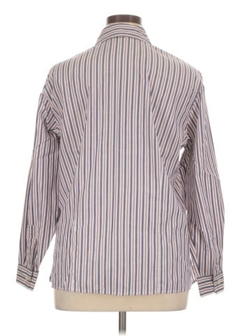 Elisabeth by Liz Claiborne Long Sleeve Button-Down Shirt (view 2)