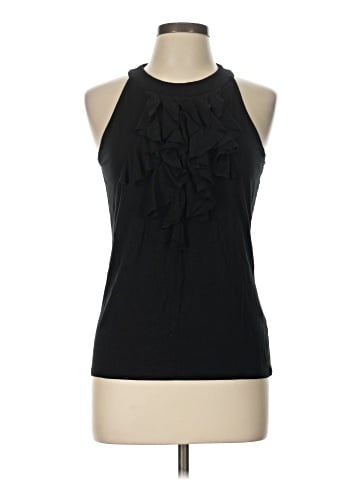 August Silk Sleeveless Blouse (view 1)
