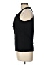 August Silk Black Sleeveless Blouse Size L - photo 5