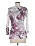 One World 100% Polyester Pink 3/4 Sleeve T-Shirt Size M - photo 2