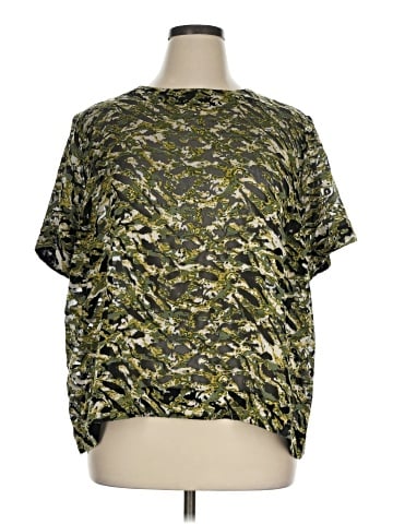 T Tahari Short Sleeve Blouse (view 1)