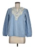 Boden Blue 3/4 Sleeve Blouse Size 6 - photo 1