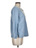 Boden Blue 3/4 Sleeve Blouse Size 6 - photo 4