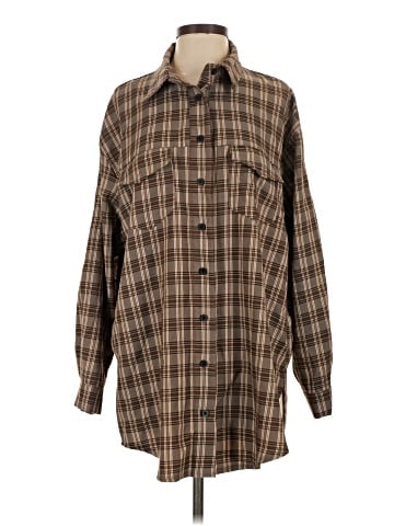 Missguided Long Sleeve Blouse (view 1)